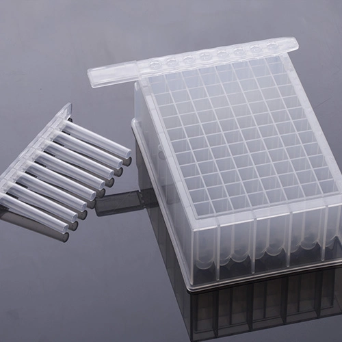 Disposable Laboratory PP Deep Well Plates 96 Wells 0.5ml 1.0ml 1.6ml 2.2ml 10ml Round and Square Wells V and U Bottom DNA Extraction Plates