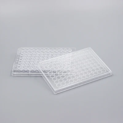 White Skirted 96 Well PCR Plate Alphanumeric Microplate with Full Skirt Dnase Rnase Free for Lab Supplies