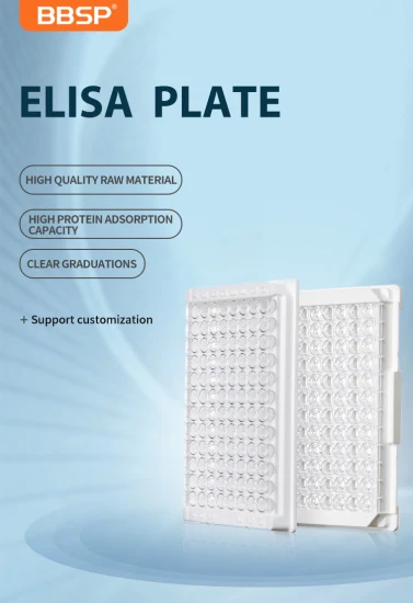 Sealing Lab Use Elisa Plate PCR Qpcr 96 Well Plate