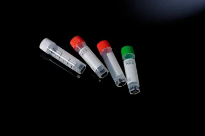 PP Cryovials 2.0ml Sterile Bottom Barcode Cryogenic Vials