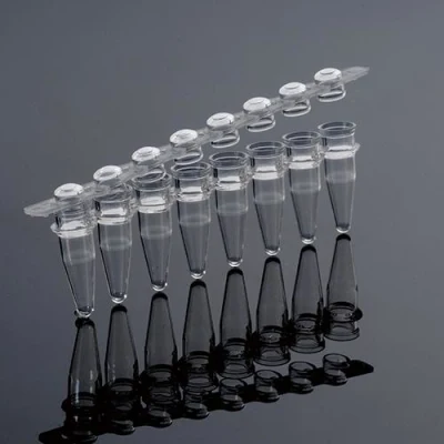 Domed Caps 0.2ml PCR Tubes Ensure Efficient Heat Transfer