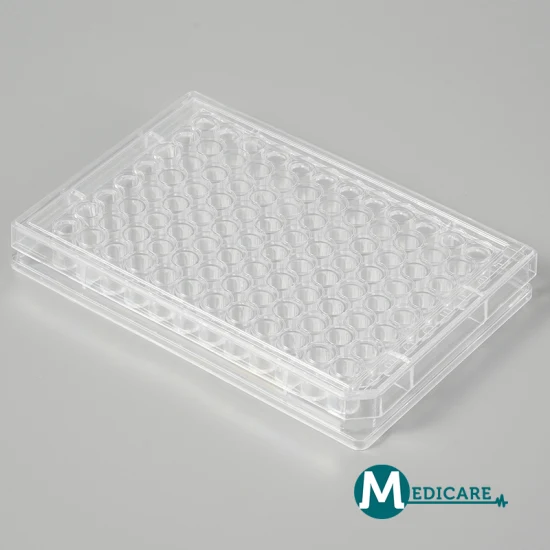 Lab Consumable Transparent Plastic 0.2ml 96 Well PCR Plate